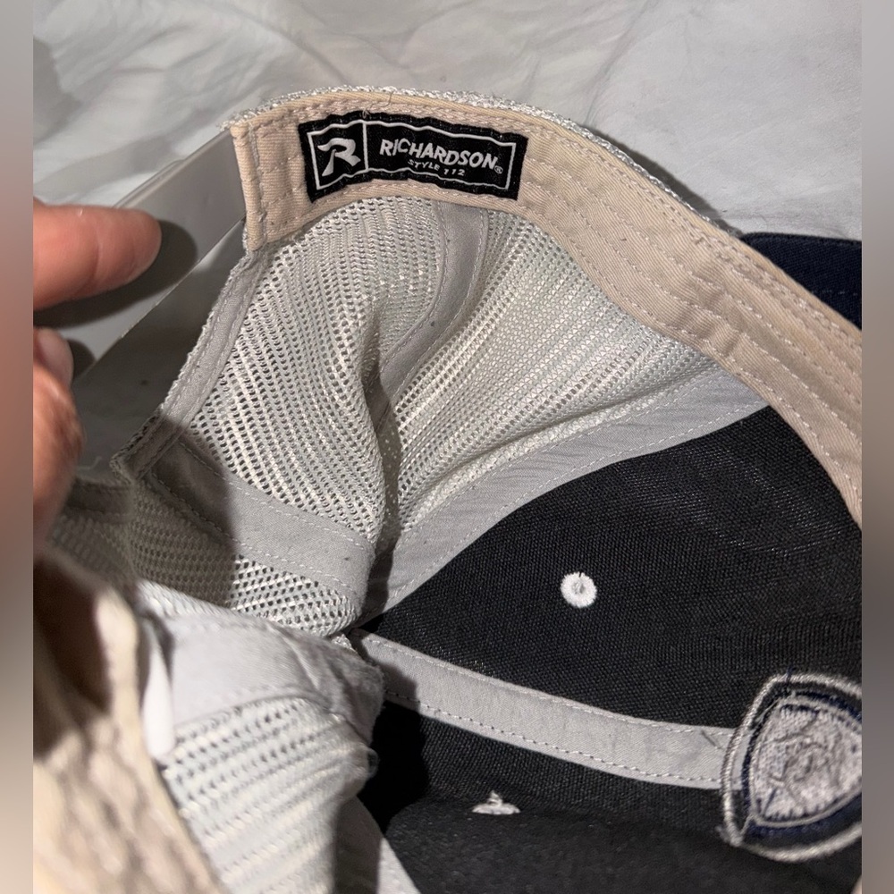 Ariat Men's Blue and Gray Cap - Picture 4 of 5